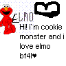 Sesamstrasse elmo