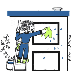 Fensterputzer berufe bilder