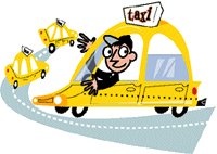 Taxifahrer berufe bilder