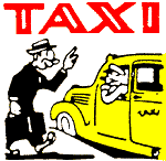 Taxifahrer berufe bilder