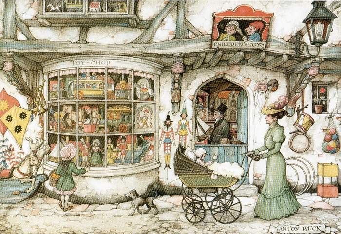 Anton pieck bilder