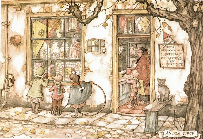 Anton pieck bilder