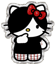 Hello kitty emo