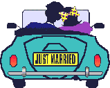 Just married bilder