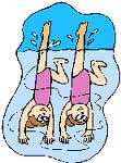 Synchronschwimmen bilder