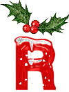 Weihnachten alphabet bilder