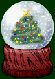 Weihnachten globus