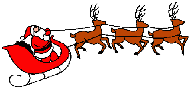 Weihnachten schlitten