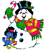 Weihnachten schneemann