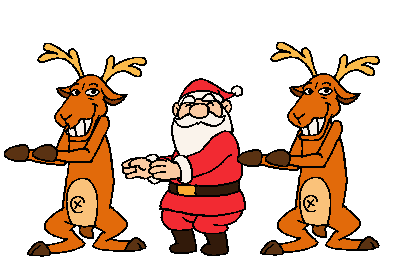 Weihnachten tiere
