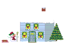 Weihnachts haus bilder
