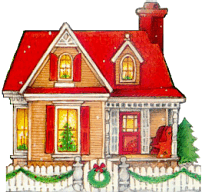 Weihnachts haus bilder