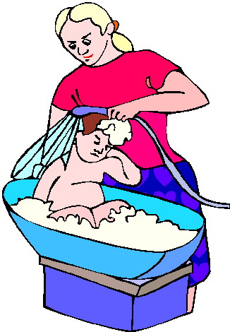 Badewanne und dusche cliparts