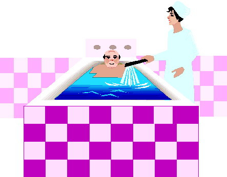 Badewanne und dusche cliparts