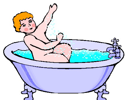 Badewanne und dusche cliparts