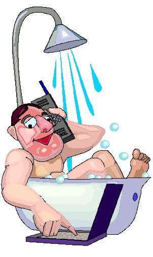 Badewanne und dusche cliparts