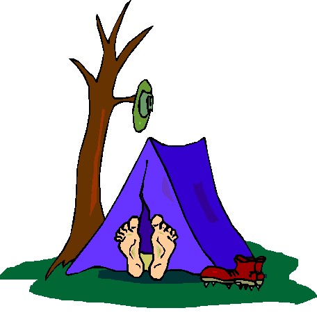 Camping cliparts