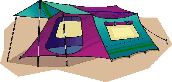 Camping cliparts