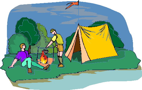 Camping cliparts