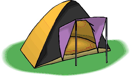 Camping cliparts