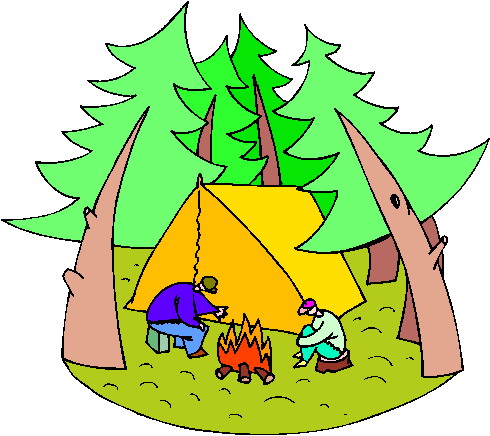 Camping cliparts