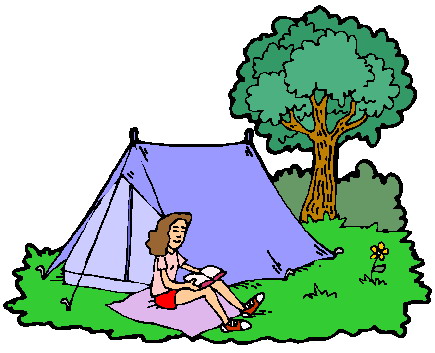 Camping cliparts