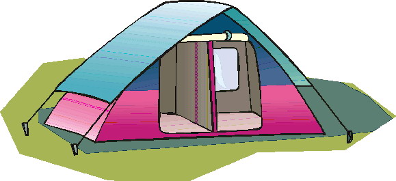 Camping cliparts