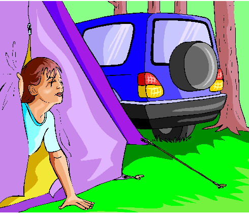 Camping cliparts