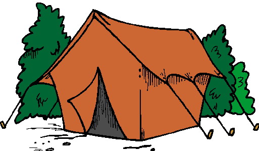 Camping cliparts