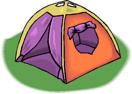 Camping cliparts