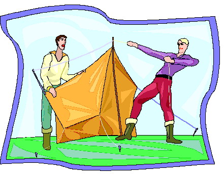 Camping cliparts