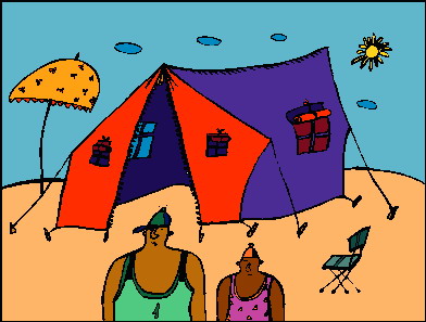 Camping cliparts