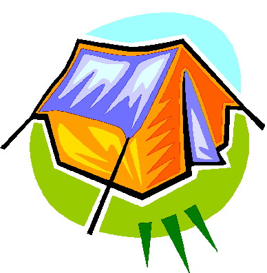 Camping cliparts