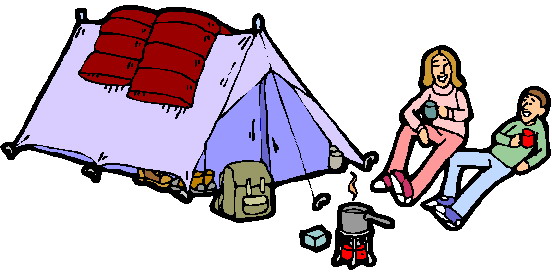 Camping cliparts