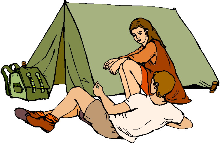 Camping cliparts