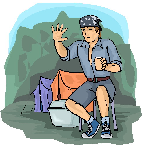 Camping cliparts