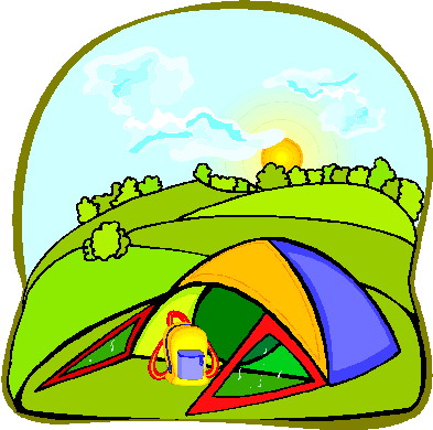 Camping cliparts