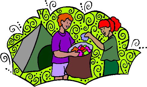 Camping cliparts