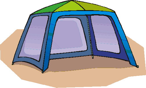 Camping cliparts