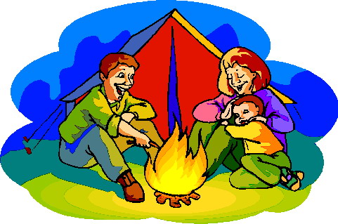 Camping cliparts