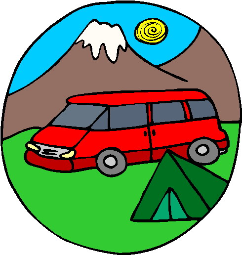 Camping cliparts