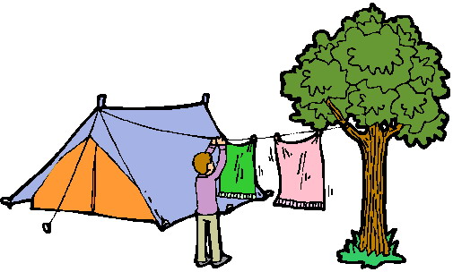 Camping cliparts