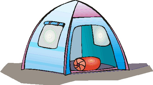 Camping cliparts