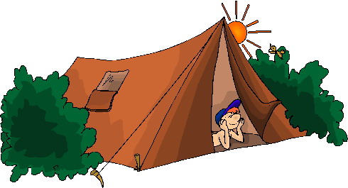 Camping cliparts