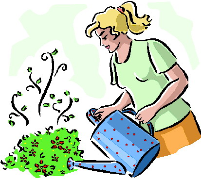 Gartenarbeiten cliparts