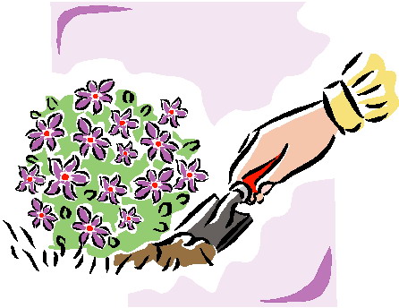 Gartenarbeiten cliparts