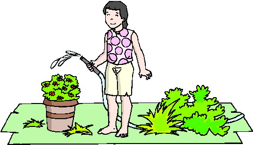 Gartenarbeiten cliparts