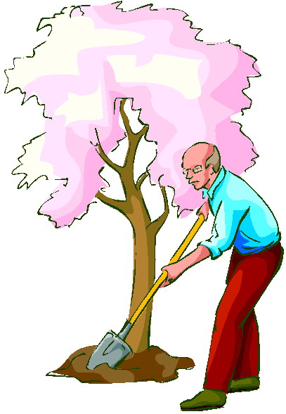 Gartenarbeiten cliparts