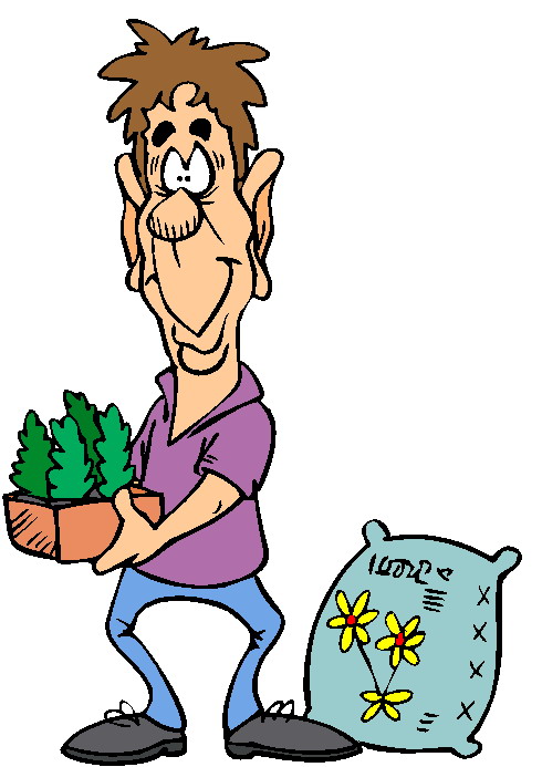 Gartenarbeiten cliparts