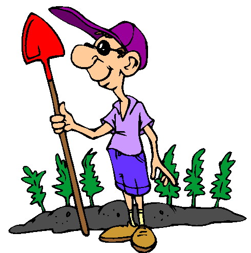 Gartenarbeiten cliparts
